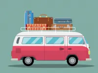 Big Luggage Trucks Match 3 image