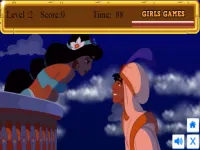 Alladin love kiss image
