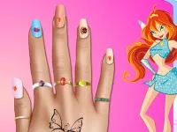 Winx Nail Makeover image