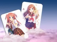 Anime Girl Card Match image