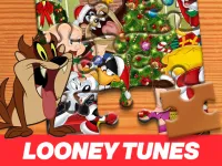 Looney Tunes Christmas Jigsaw Puzzle image