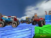 Monster Truck Stunts Sky Driving image