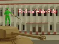 Red and White Poly image