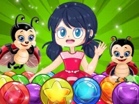 Miraculous Ladybug Bubble Shooter image
