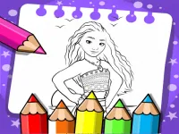 Moana Coloring Book image