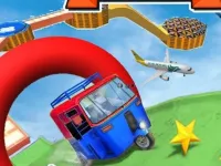 Tuk Tuk Speed Up Mega Ramp Stunt image