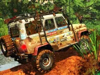 Off road Jeep vehicle 3d image