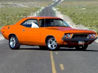 Classic Muscle Cars Jigsaw Puzzle image