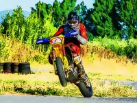 One Wheel Bike Riding image