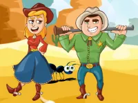 Wild West Cowboys Jigsaw image