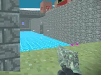 Pixel Blocky Combat Fortress image