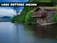 Lake Cottage Jigsaw image
