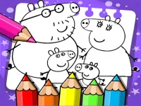 Peppa Pig Coloring Book image