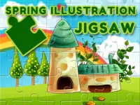 Spring Illustration Puzzle image