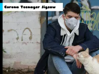 Corona Teenager Jigsaw image