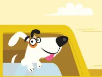 Adorable Puppies In Cars Match 3 image