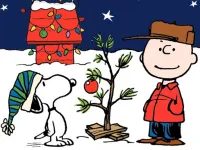 Snoopy Christmas Jigsaw Puzzle image