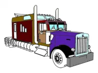 American Trucks Coloring image