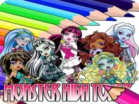 Coloring Book for Monster High image