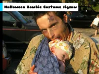 Halloween Zombie Costume Jigsaw image