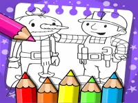 Bob The Builder Coloring Book image