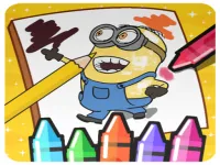 Coloring Minion image