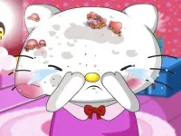 Hello Kitty Face Doctor - Free Online Game image
