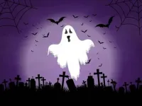 Runaway Ghost Puzzle Jigsaw image