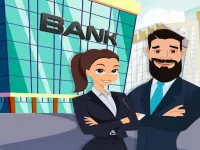 Pretend Play Bank Manager: Town Office Fun Life image