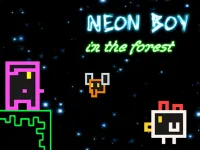 Neon Boy - in the forest image