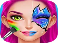 Face Paint Costume Party Girls Salon image