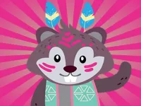 Boho Animals Jigsaw image