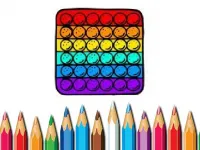 Pop It Coloring Book image