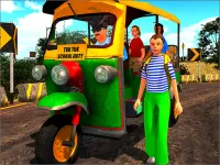 Rikshaw Tuk Tuk Driver image