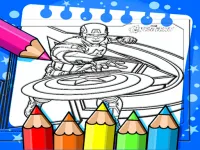 Captain America Coloring image