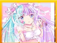 Anime Girl Match3 Puzzle image