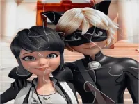 Ladybug &amp; Cat Noir Jigsaw Puzzle image