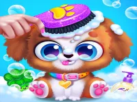 Newborn Puppy &amp; Mommy Dog Pet Salon Doctor Daycare image