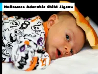 Halloween Adorable Child Jigsaw image