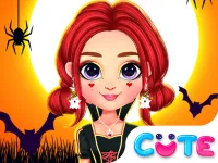 Rainbow Girls Halloween Salon image