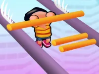 Roof Run: Slide Roof Rails - simple fun game image