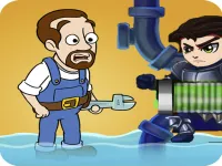 Plumber Water Pipes Hero Pipe Rescue: Water Puzzle image