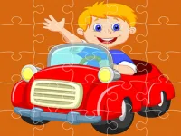 Pedal Cars Jigsaw image
