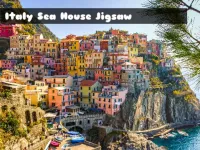 Italy Sea House Jigsaw image