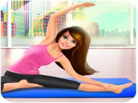 Gym Fitness Workout Girl image