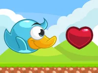 Baby Bird flies in the Sky image