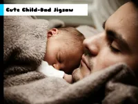 Cute Child-Dad Jigsaw image
