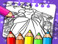 Cinderella Color Book image