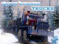 Snow Runner Trucks Jigsaw image