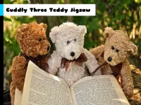 Cuddly Three Teddy Jigsaw image